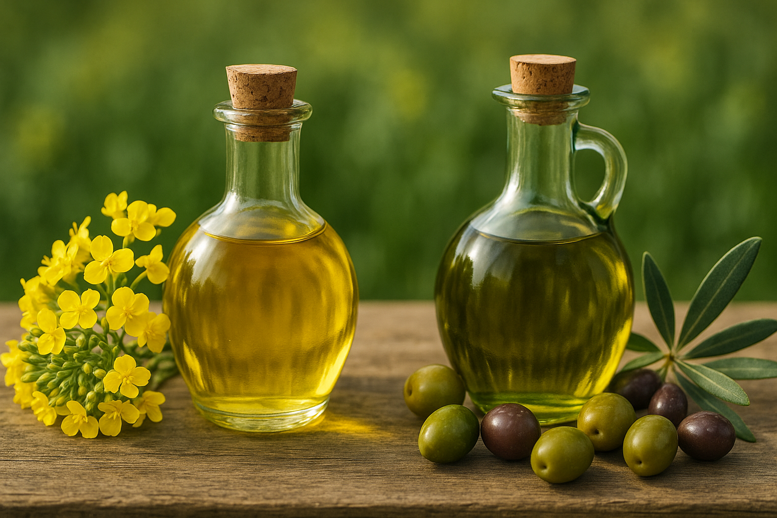 Rapeseed Oil vs Olive Oil